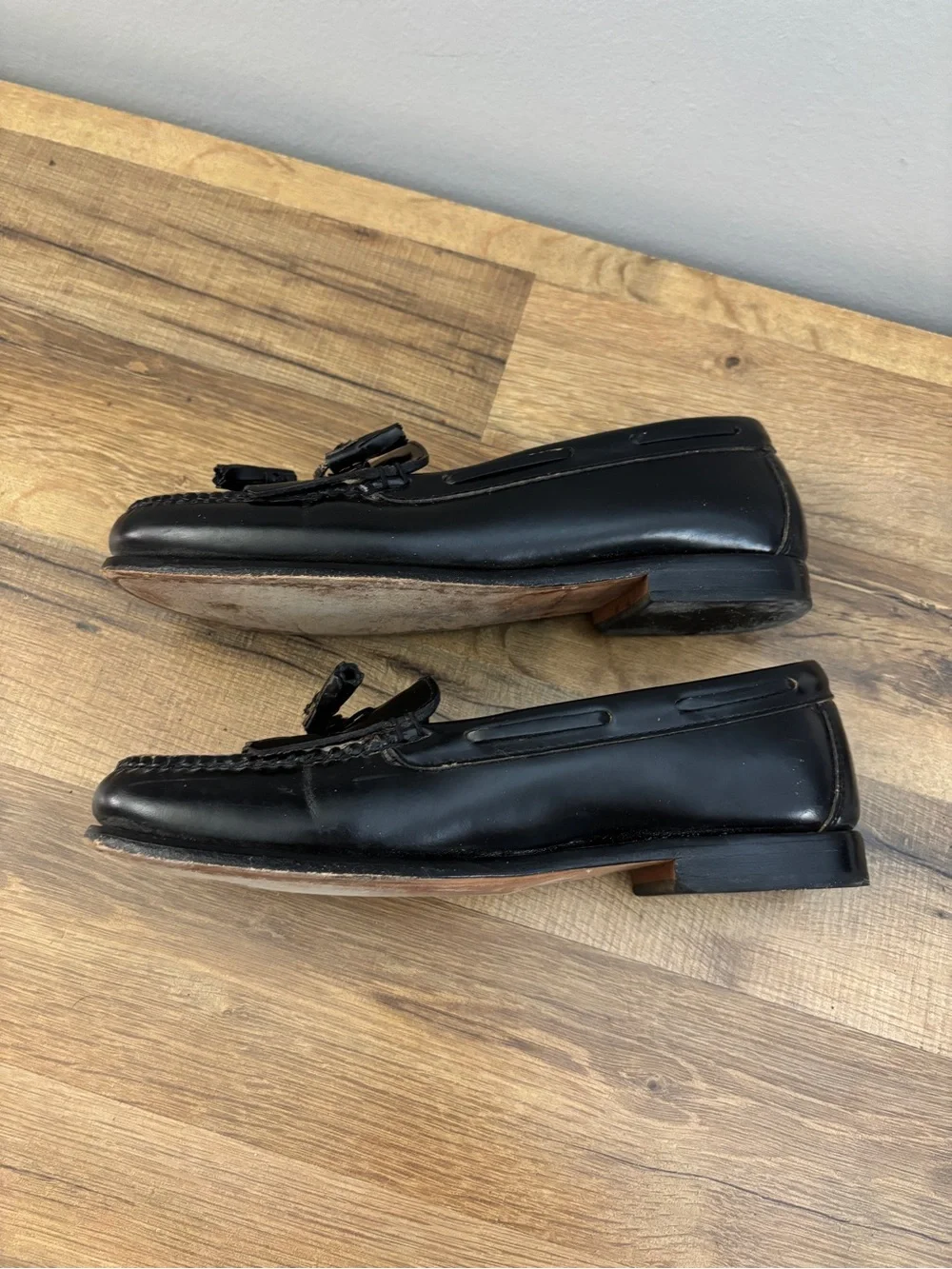 G.H. Bass Weejuns Washington Leather Kiltie Tassel Loafer Black Women’s